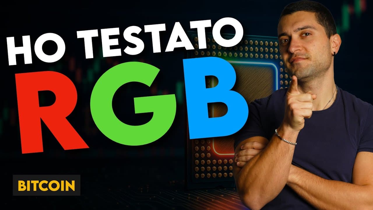 ⚡ Bitcoin si accende di colori: la rivoluzione RGB è iniziata