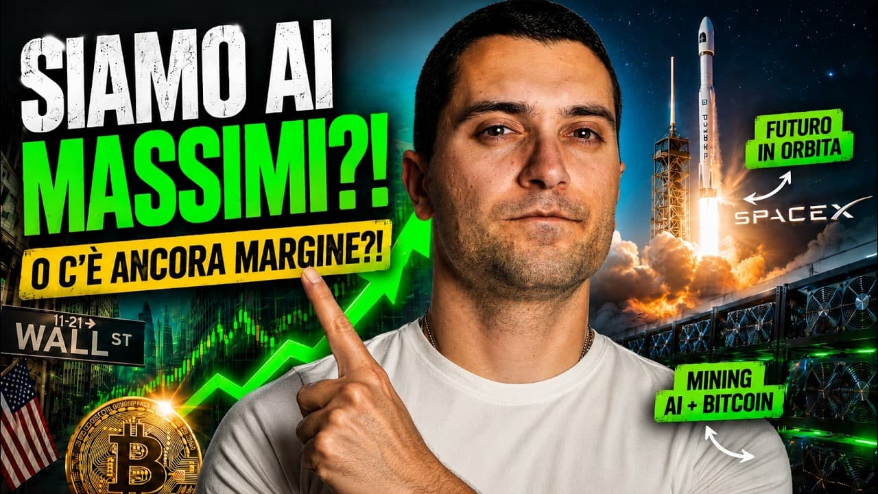 AI, Wall Street e Miner Bitcoin: Siamo ai MASSIMI del mercato?!