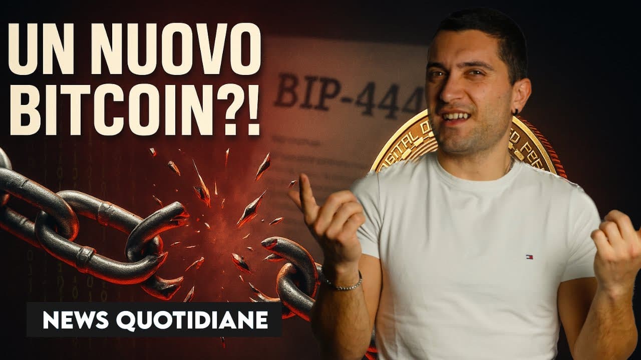 BIP 444 e il futuro di Bitcoin: tra fork, filtri e sfide alla decentralizzazione