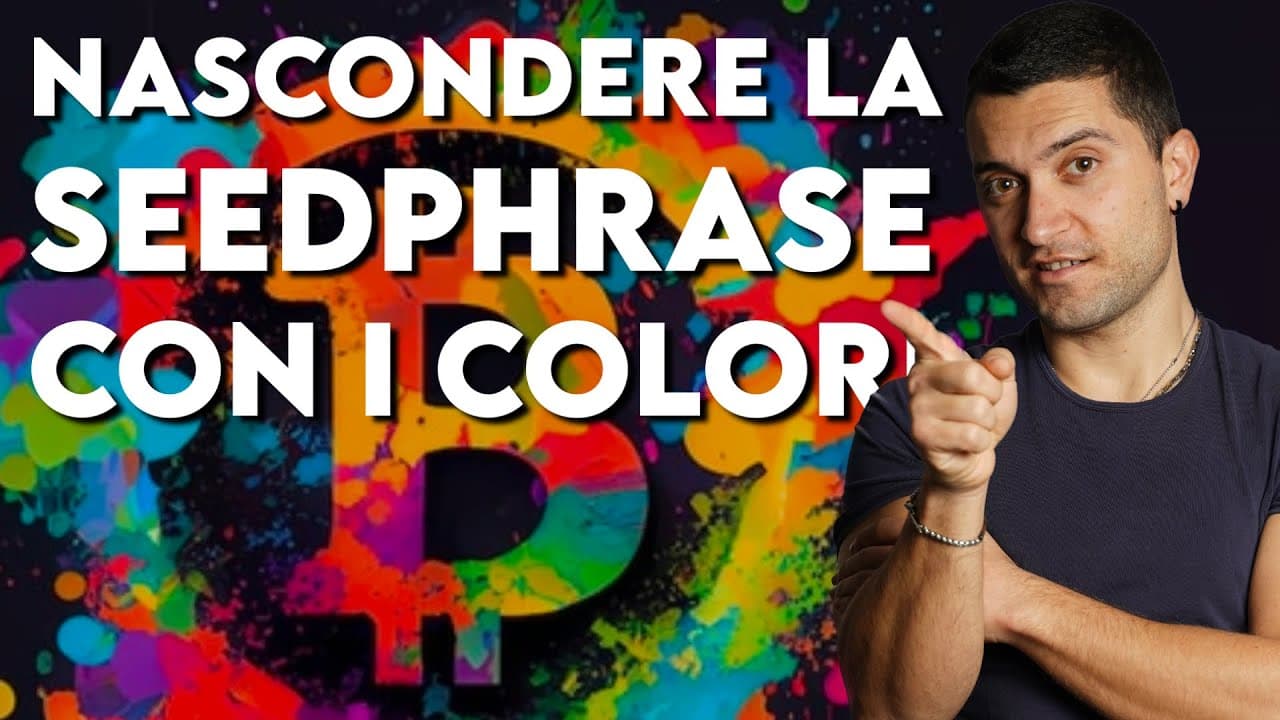 BIP39 Colors: Il Metodo Creativo per Nascondere la Seed Phrase