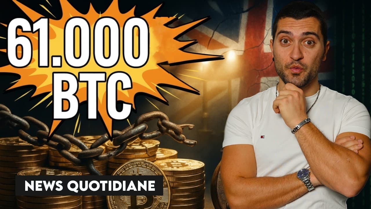 Bitcoin, cronaca e mercati: cosa succede tra maxi-sequestri, shutdown USA e nuove sfide tecnologiche