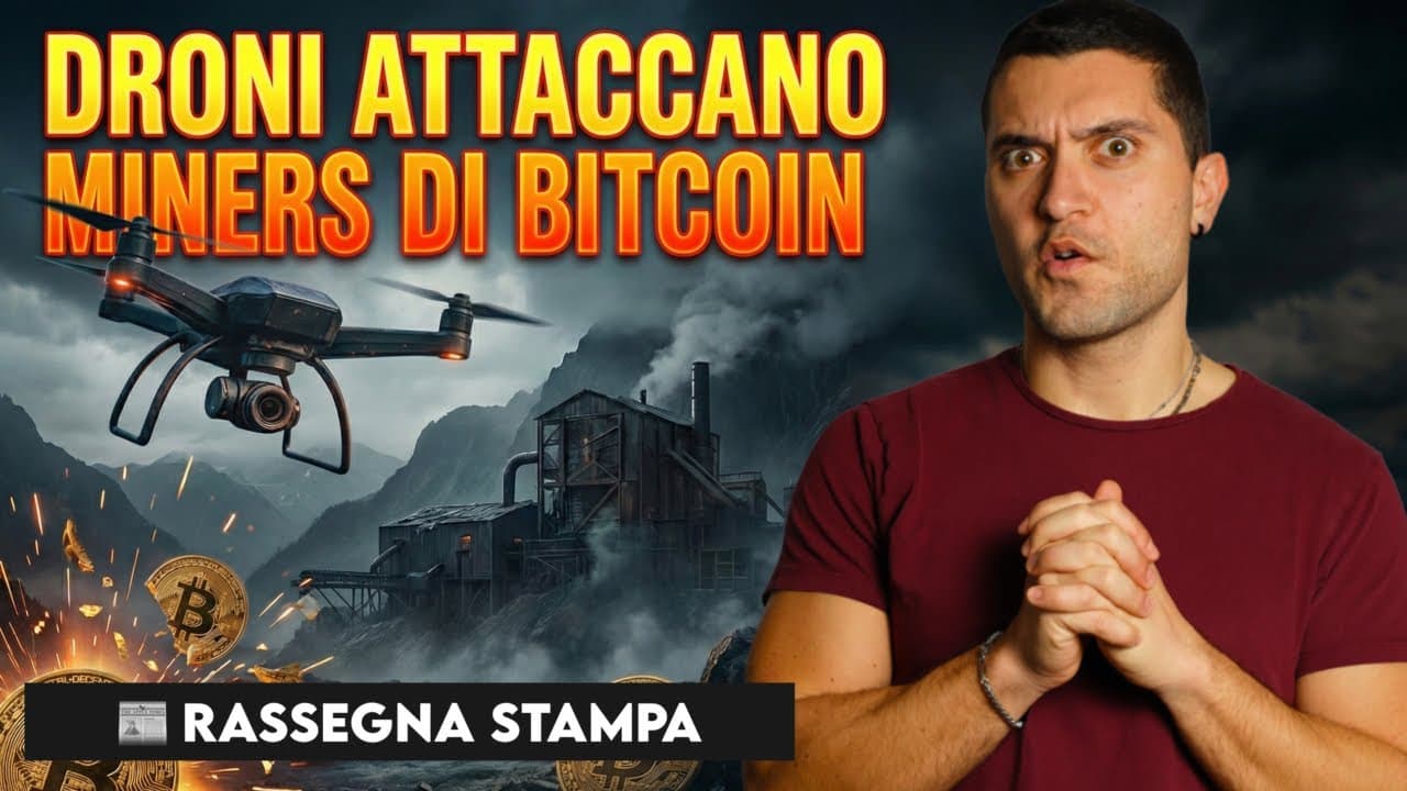 Bitcoin tra droni, Borse in BTC, nuove regole tecniche e privacy estrema: la settimana che fotografa dove stiamo andando