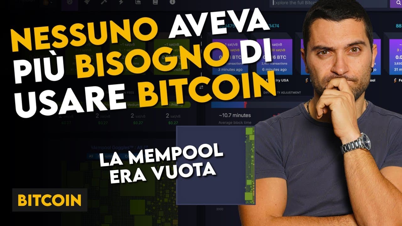 Commissioni in calo e blocchi vuoti: il lato nascosto del mining su Bitcoin