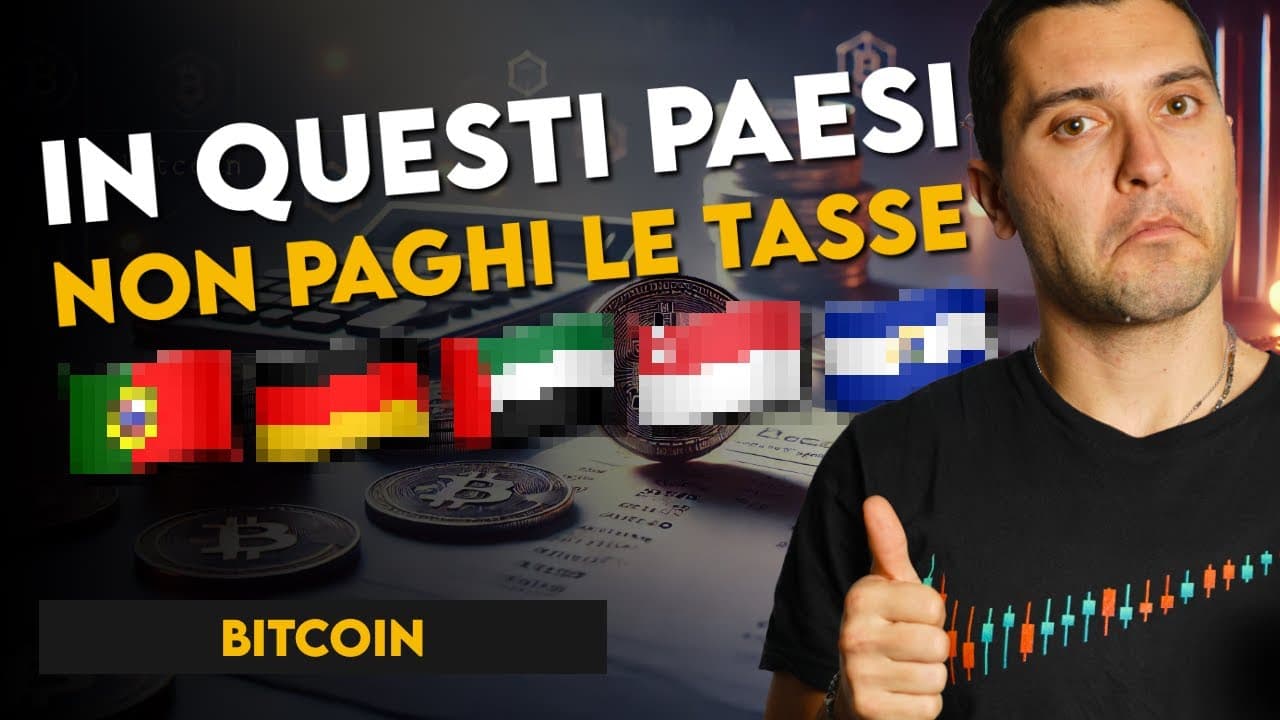 Dove si pagano meno tasse su Bitcoin ?!