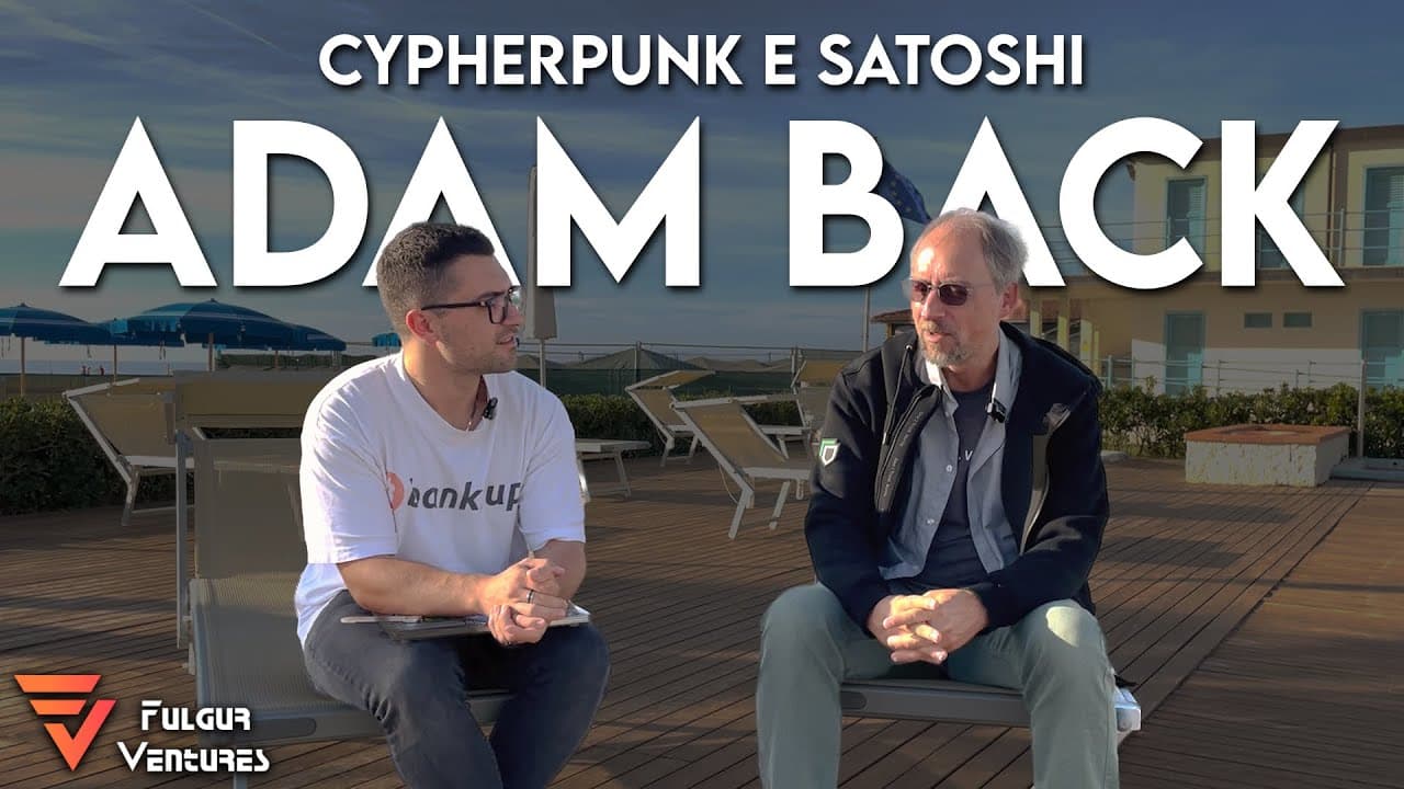 Intervista ad Adam Back: Dai Cypherpunk a Bitcoin, un Problema Risolto