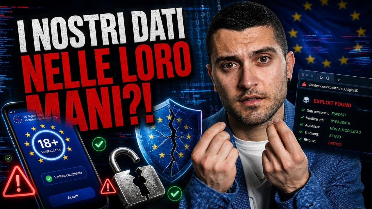 La nuova APP EUROPEA per la verifica dell'età... PERICOLOSA!