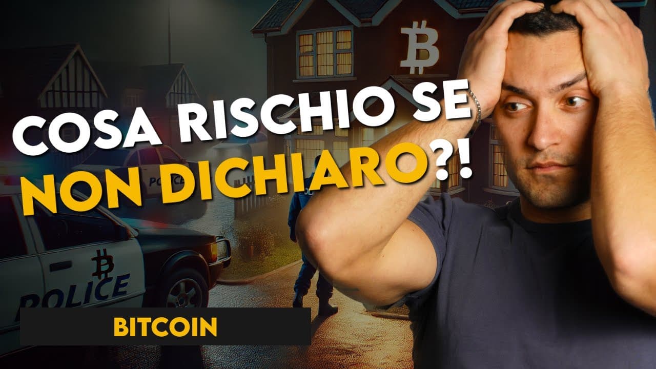 MULTE e SANZIONI per chi non dichiara BITCOIN e CRYPTO