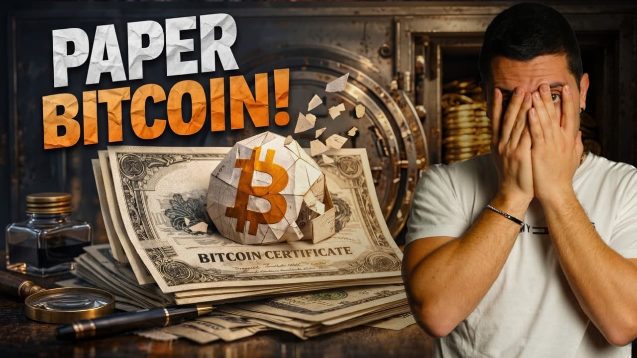 Paper Bitcoin: perché ETF, derivati ed “aziende-wrapper” possono diluire l’effetto scarsità di Bitcoin