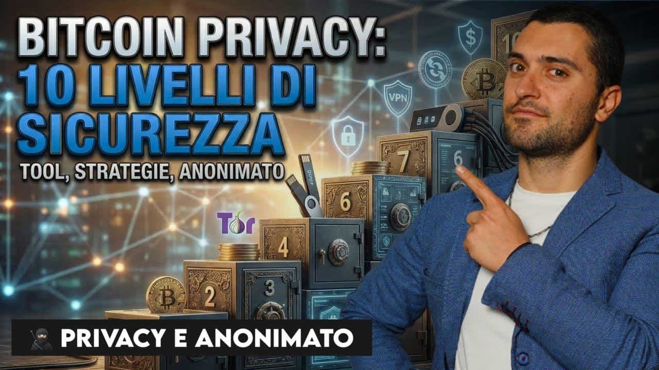 Privacy con Bitcoin: 10 step pratici (dal più semplice al più avanzato)